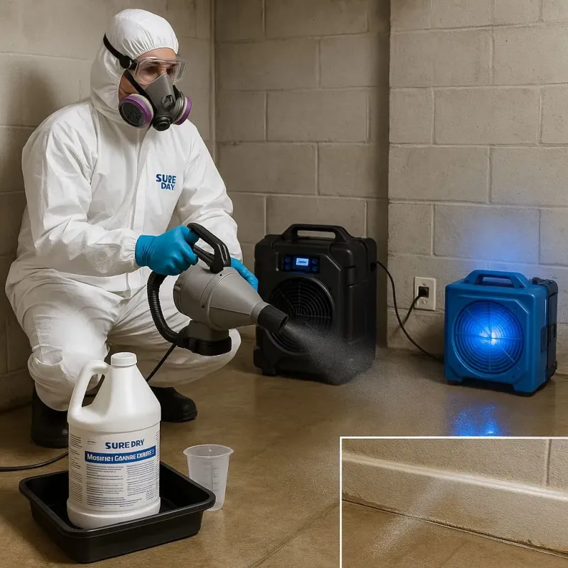 Sanitization and Odor Removal process in Santa Clarita, CA