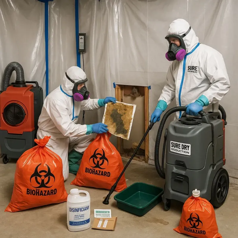 Contaminated Water Handling Protocols process in Santa Clarita, CA