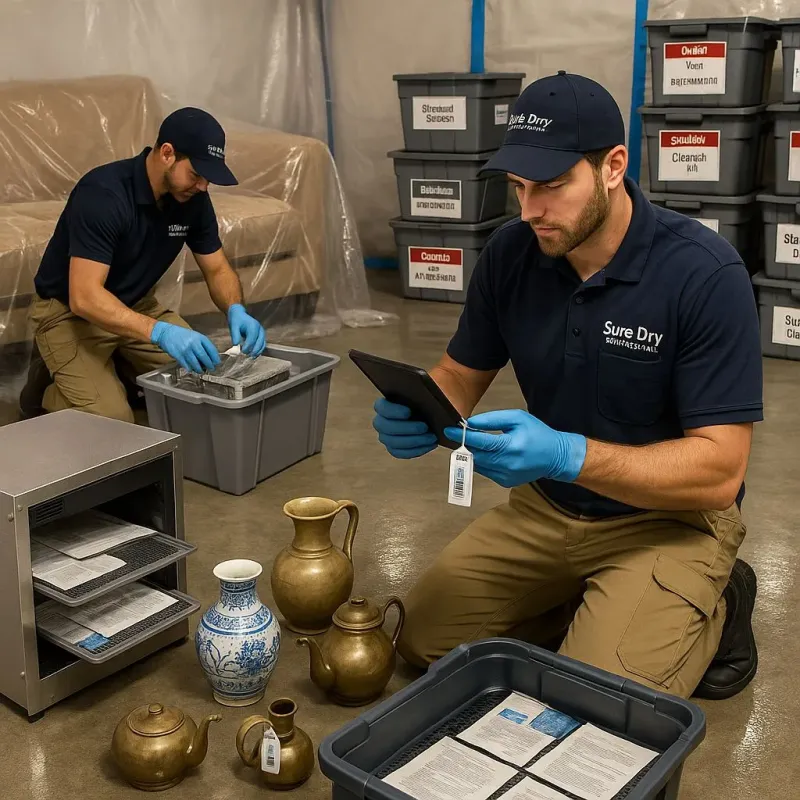 Content Protection and Restoration process in Santa Clarita, CA