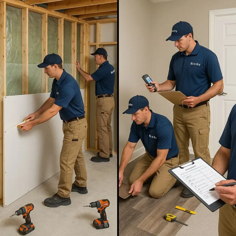Repairs and Reconstruction process in Santa Clarita, CA