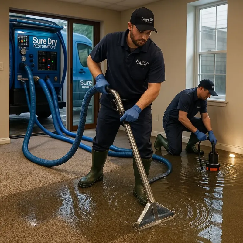 Water Extraction and Removal process in Santa Clarita, CA